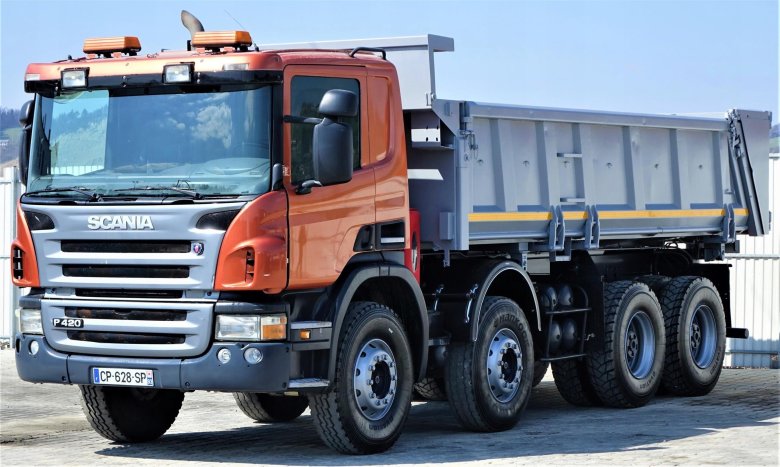 Scania 8x4 самосвал