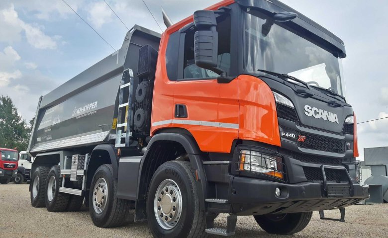 Scania p440 самосвал