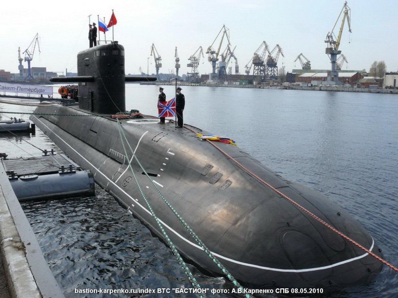 Подводная лодка 677 лада