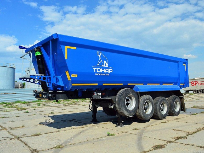Самосвальный полуприцеп тонар