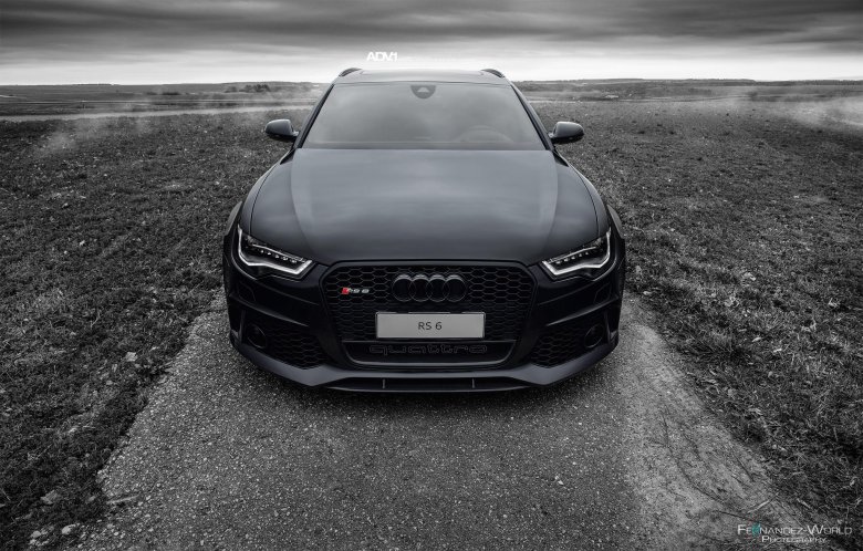 Audi rs 6 black