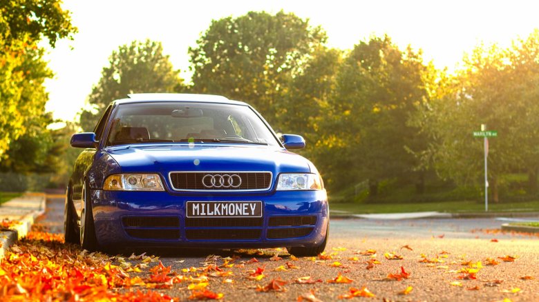 Audi a4 b5 blue
