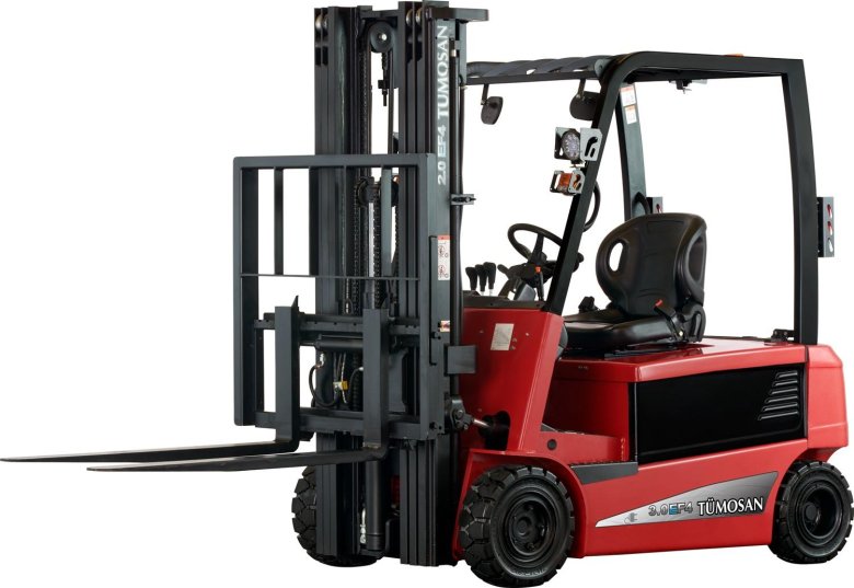 Электрический вилочный погрузчик