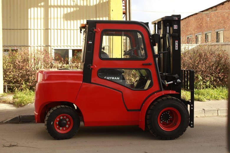 Вилочный погрузчик ep cpcd35t8