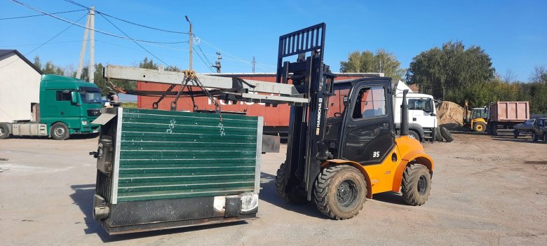 Вилочный автопогрузчик