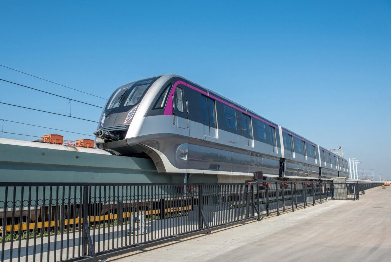 Маглев поезд китай