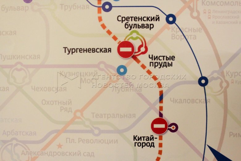 Схема метро москвы калужско рижская линия