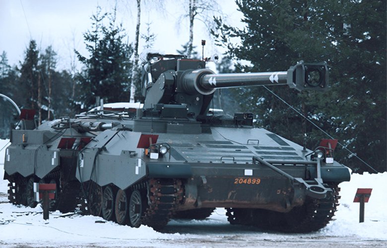 Шведская бмп cv 90