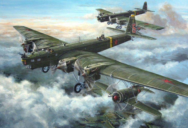 Бомбардировщик тб 3