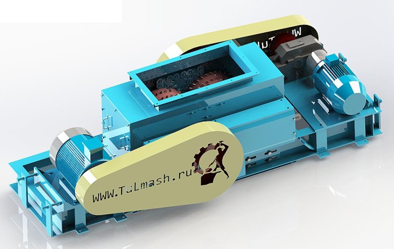 Дробилка валковая зубчатая двз-2/500