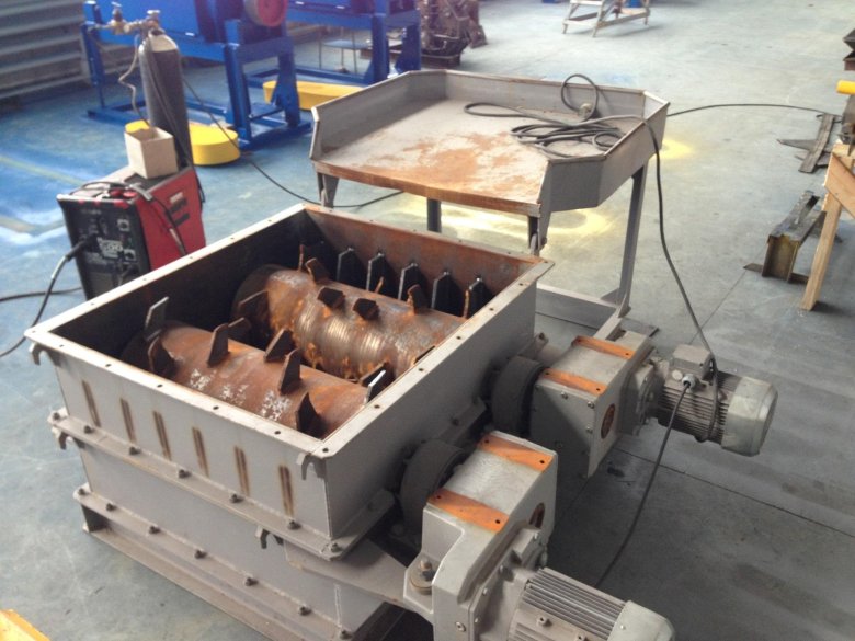 Дробилки шнекозубчатые