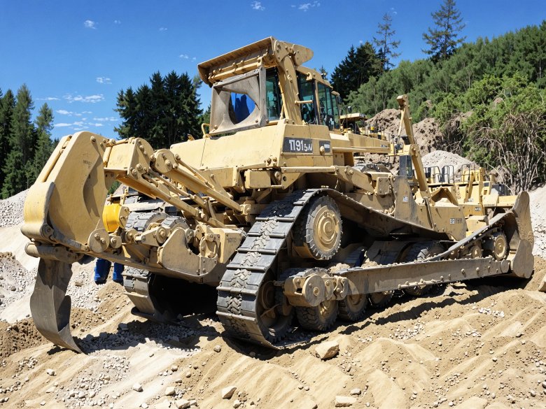 Бульдозер cat d9r