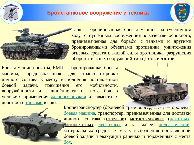 Вооружение и военная техника