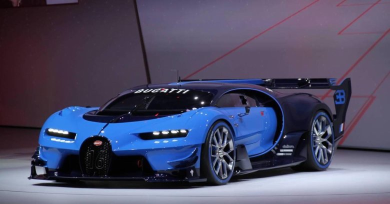 Bugatti vision gran turismo concept