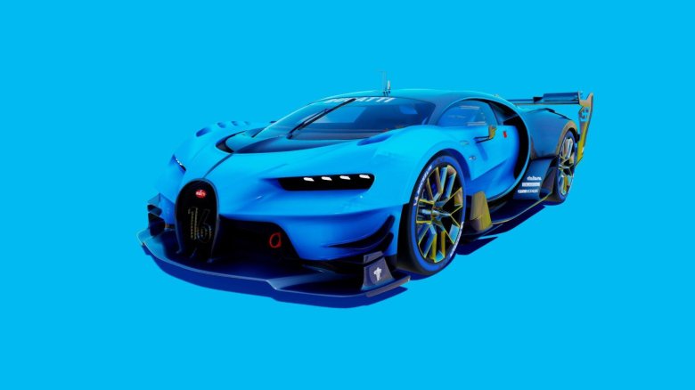 Бугатти чирон визион