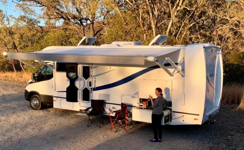 С домом на колесах