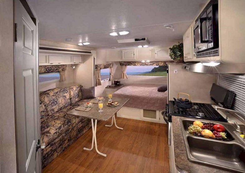 Интерьер дома на колесах