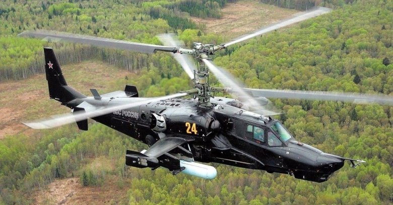 Вертолет ка 50 черная акула