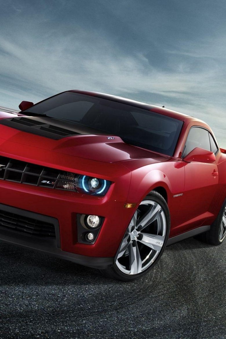 Chevrolet camaro zl1 красный