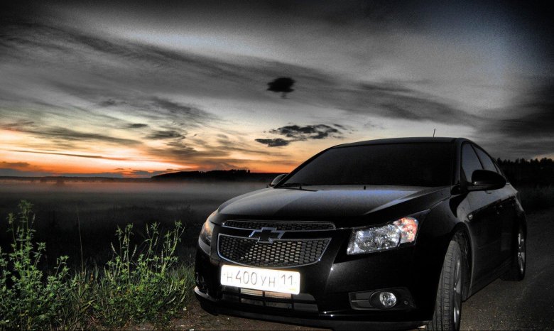 Chevrolet cruze черный
