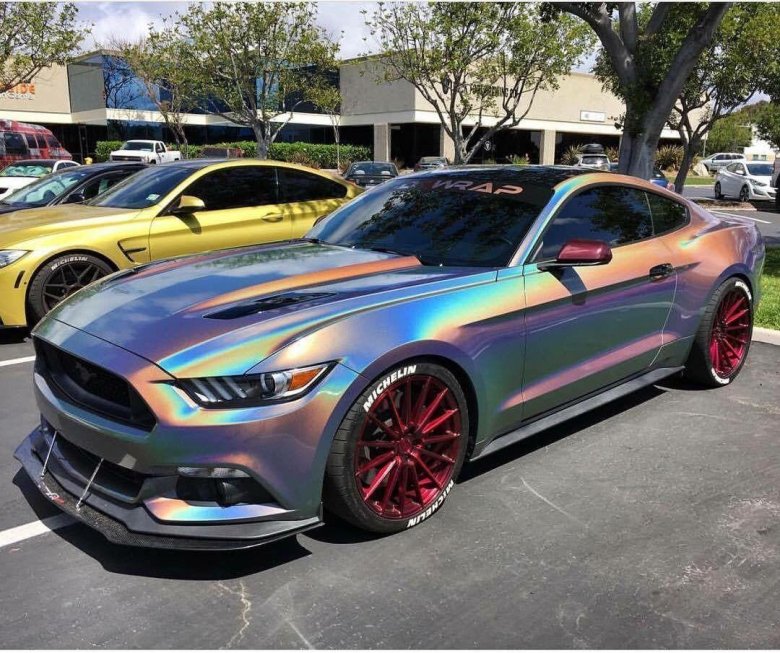 Цвет хамелеон хром