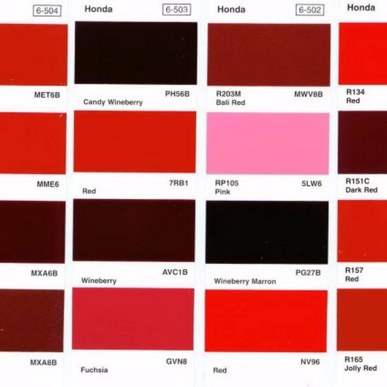 Краска honda цвет nh623m