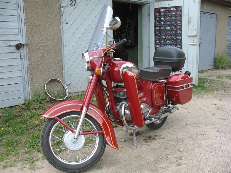 Мотоцикл ява 350 старушка