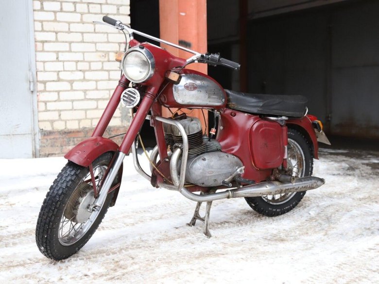 Мотоцикл ява 350 старушка