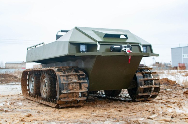 Гусеничный снегоболотоход черепаха