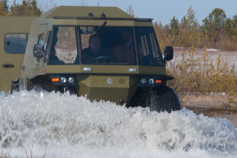 Снегоболотоход лесник м север