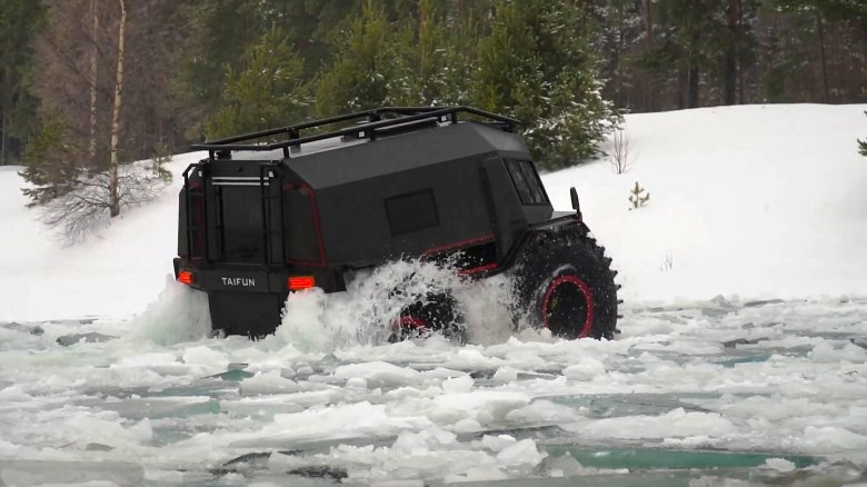 Снегоболотоход тайфун