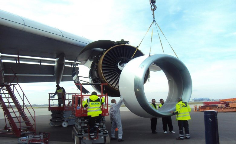 Двигатели самолета