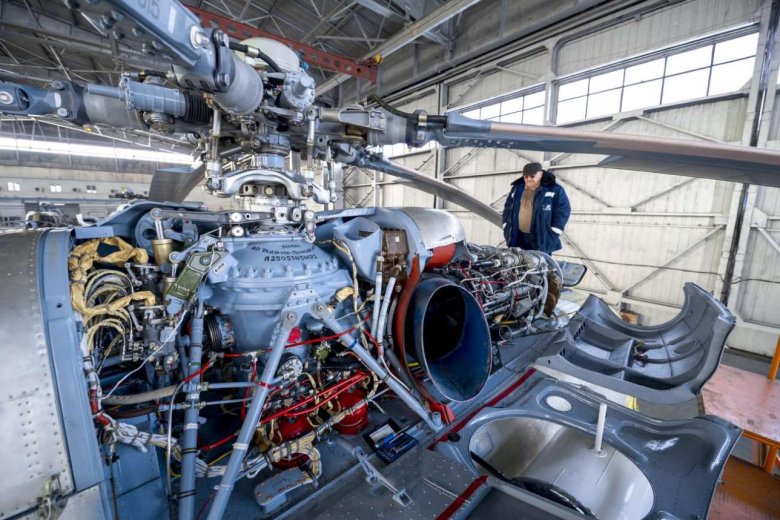 Двигатель вертолёта ми 8