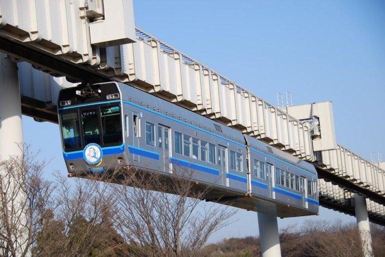 Поезд московского монорельса