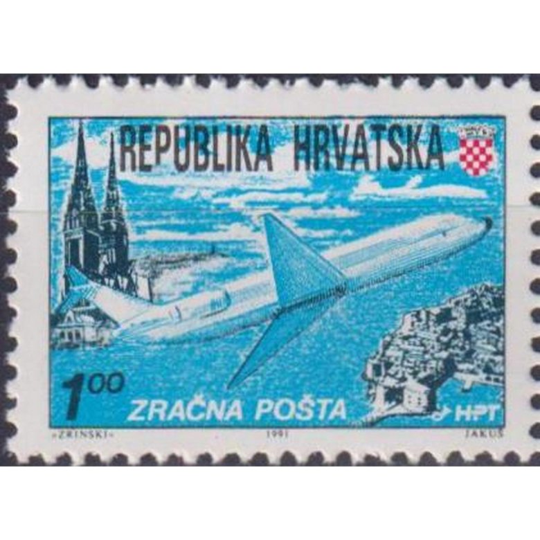 История почты и почтовых марок хорватии