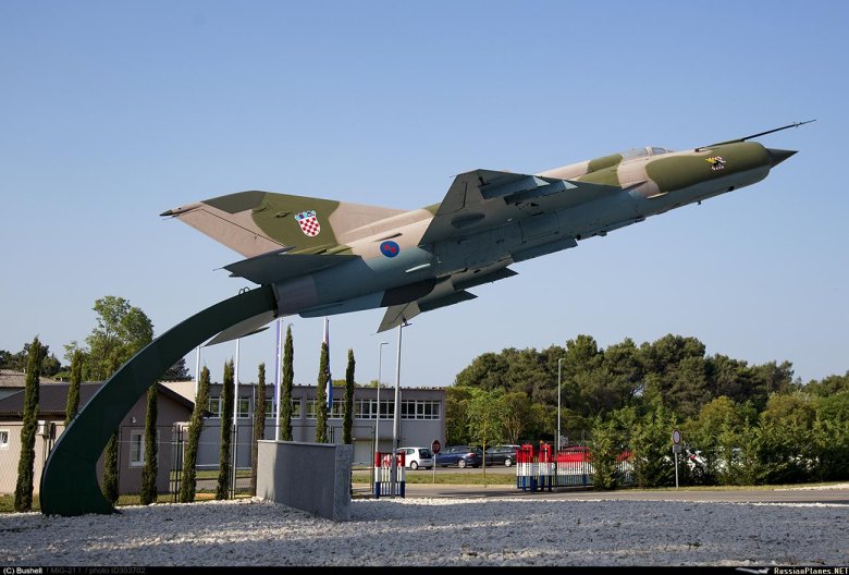 Миг 21 хорватия