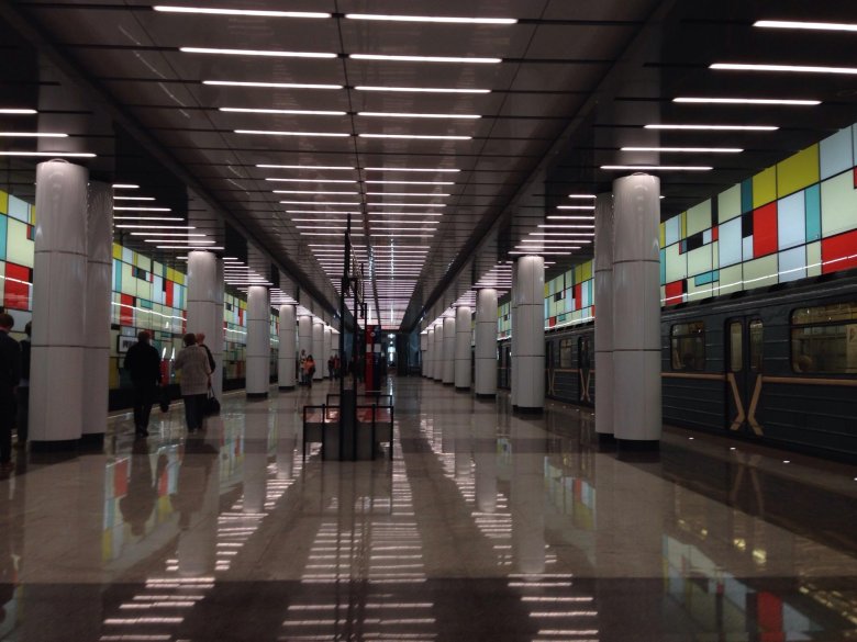 Московский метрополитен станции