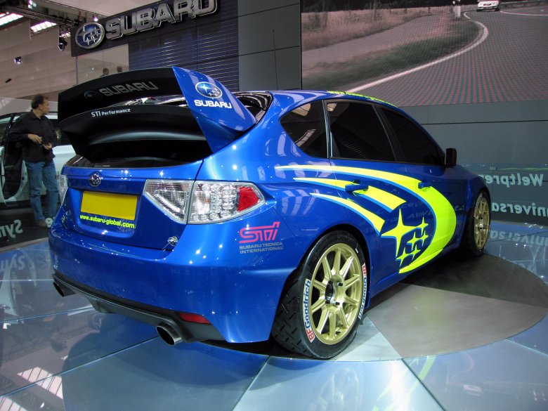Subaru impreza wrx sti 2007