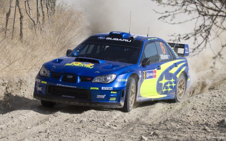 Subaru impreza wrc rally