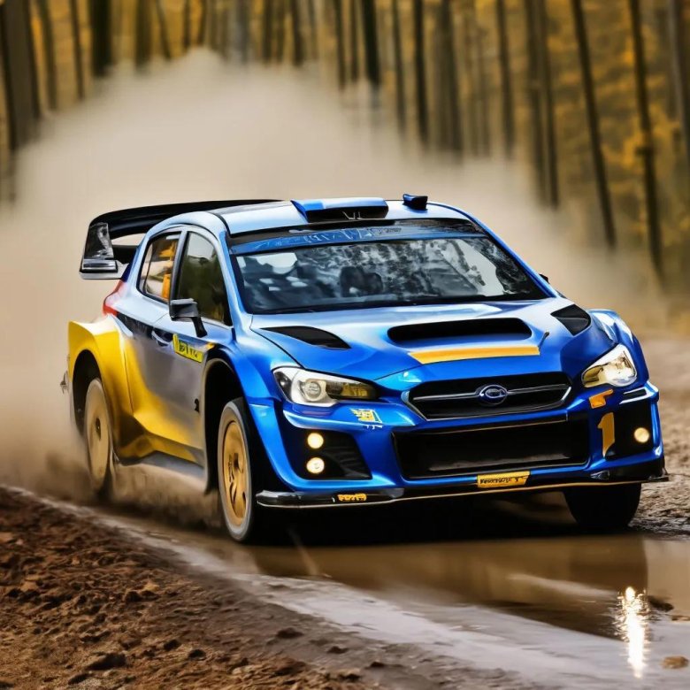 Subaru impreza rally