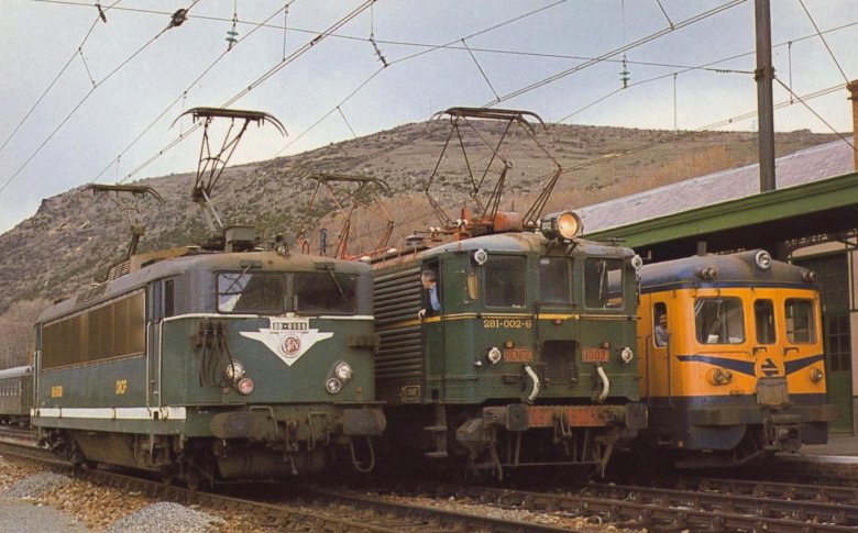 Испанский электровоз