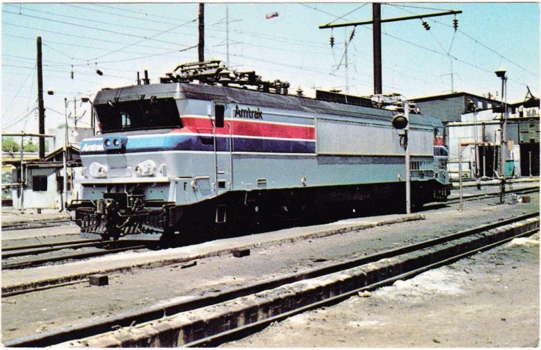 Электровоз амтрак