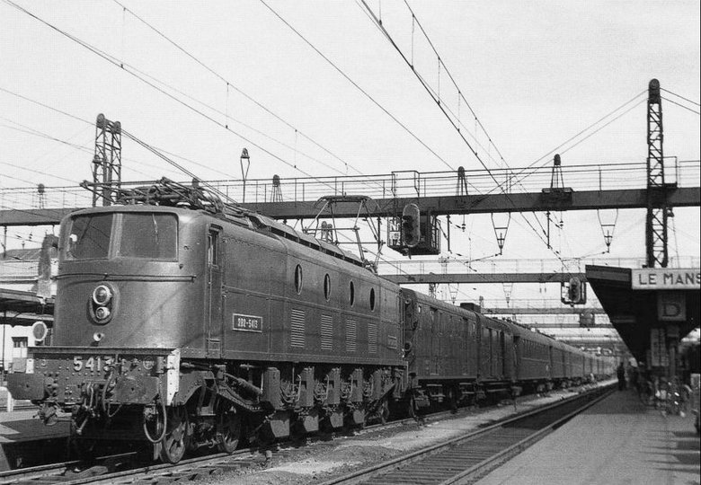 Электровоз sncf 2d2 5302 франция 1942
