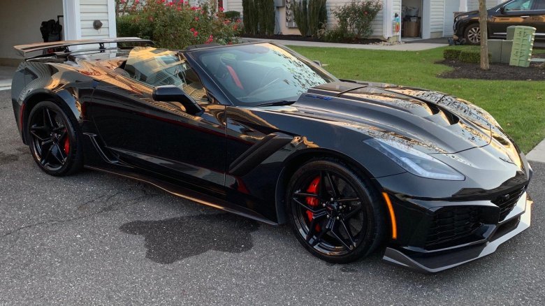 Chevrolet corvette 2019 black