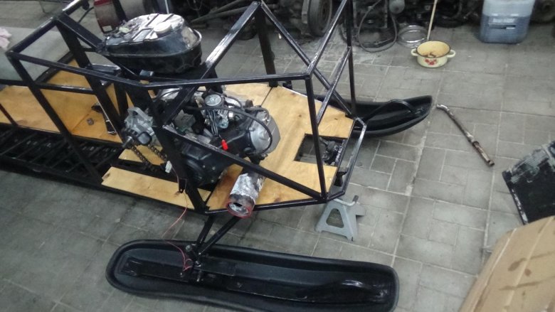 Самодельные снегоходы с двигателем лифан