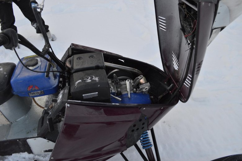 Снегоход с двигателем лифан 15 л.с