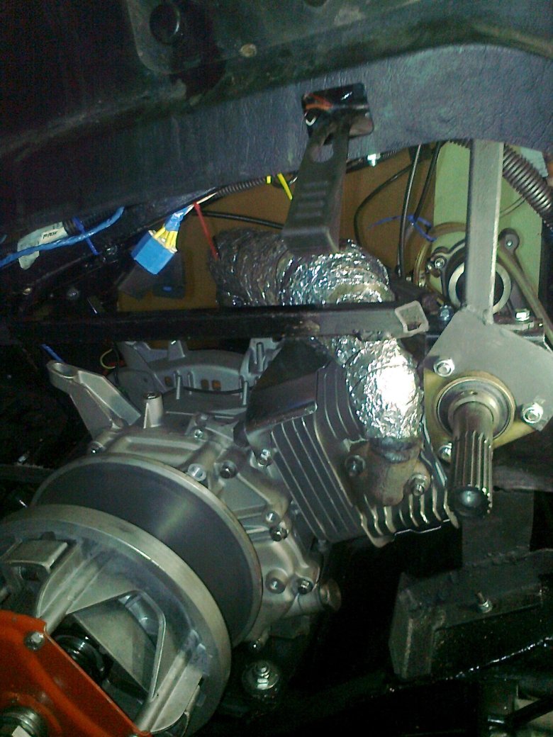 Мотор от снегохода буран 2т