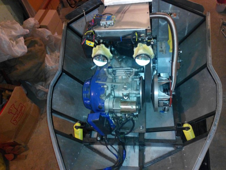 Трансмиссия вездехода бурлак