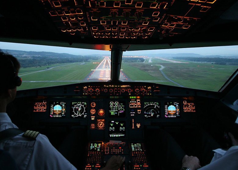 Кабина пилота аэробус а320
