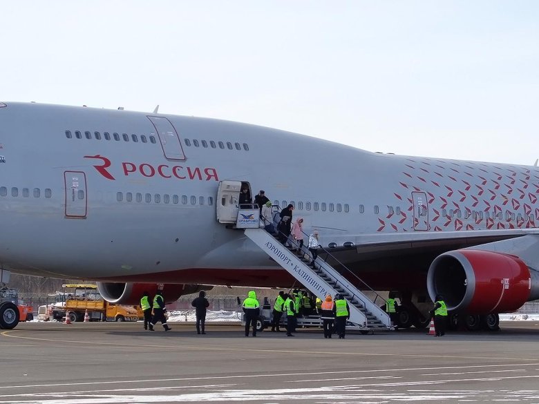 Самолёт боинг 747 авиакомпания россия